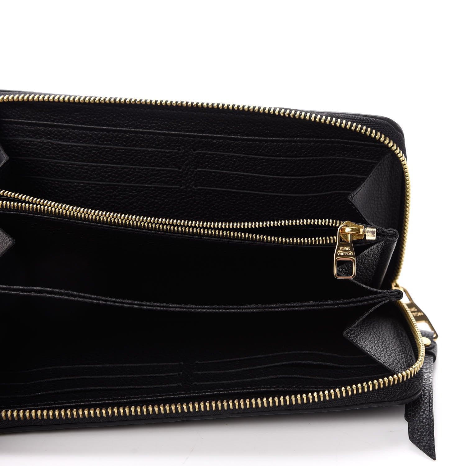 Louis Vuitton Empreinte Zippy Wallet Black 5 of 8