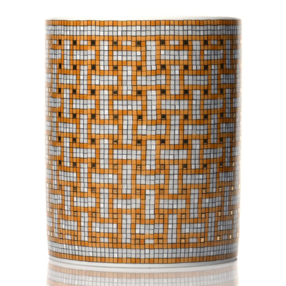Hermes Porcelain Mosaique au 24 Mug Gold 4 of 8