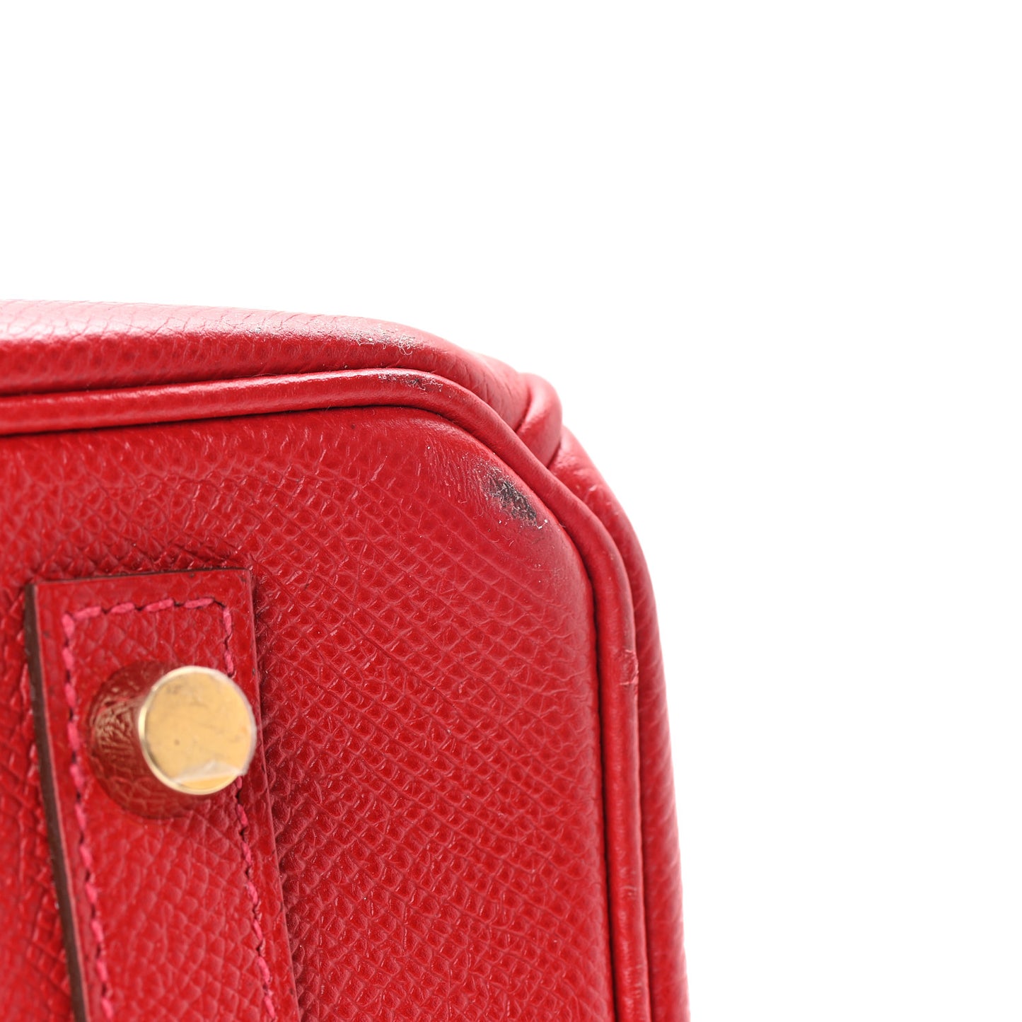 Epsom Birkin 30 Rouge Casaque