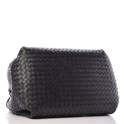 Bottega Veneta Nappa Intrecciato Parachute Bag Black 4 of 14