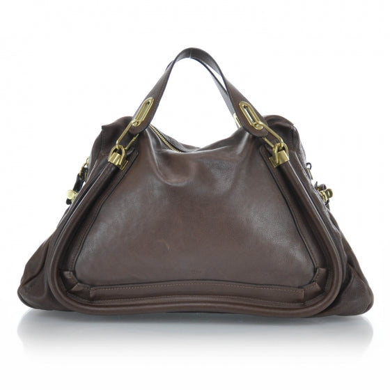Chloe Calfskin Leather Large Paraty 1 of 13