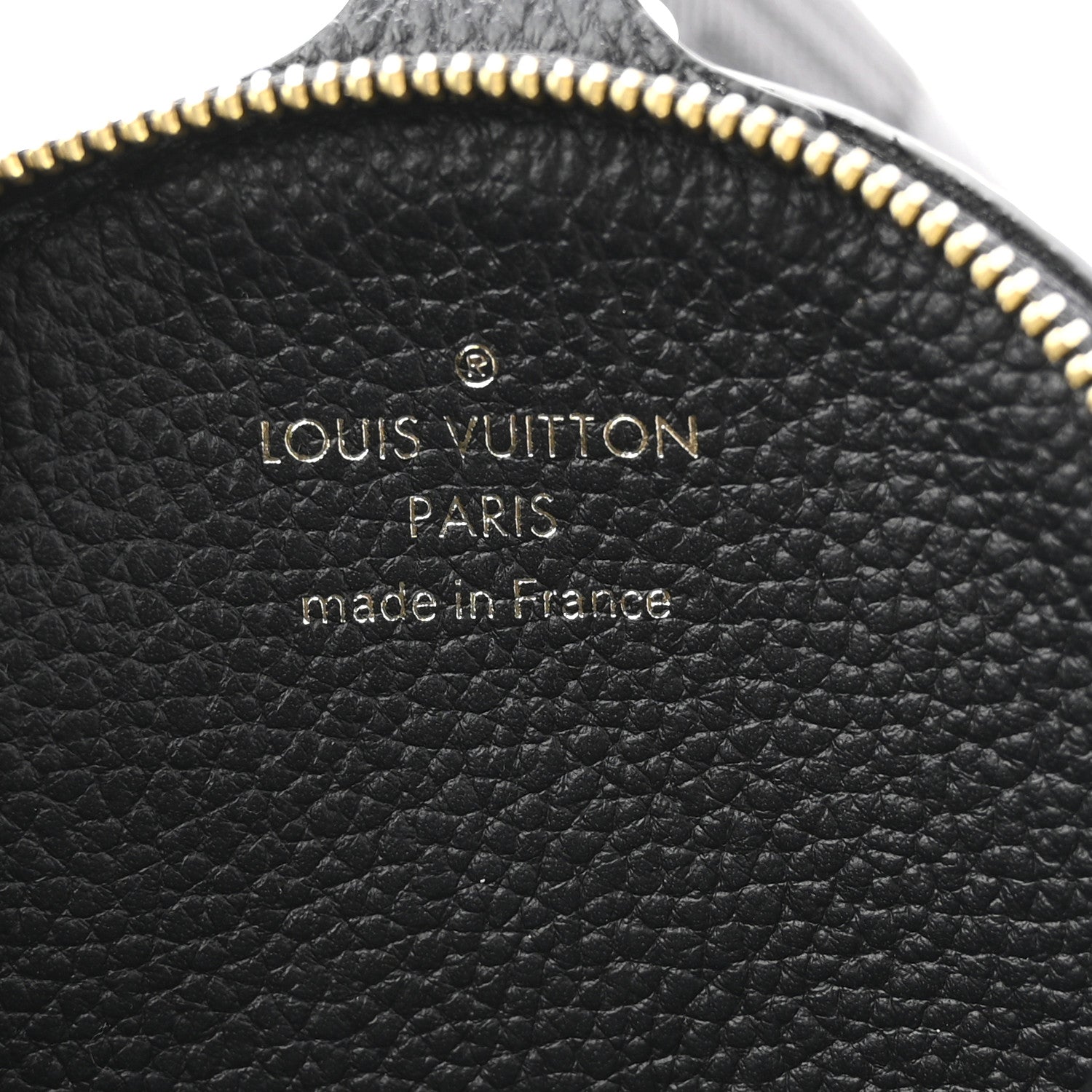 Louis Vuitton Nylon Empreinte Monogram Giant Bandouliere Strap with Coin Purse Black Beige 4 of 5
