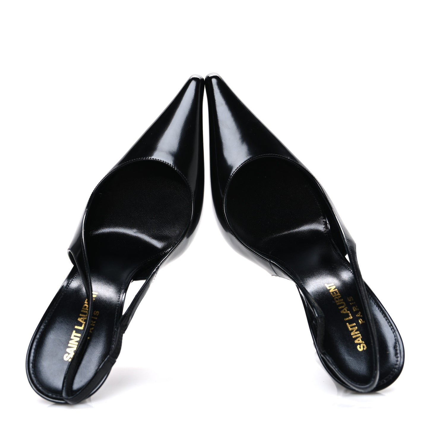 Patent Vendome Slingback Pumps 38 Black