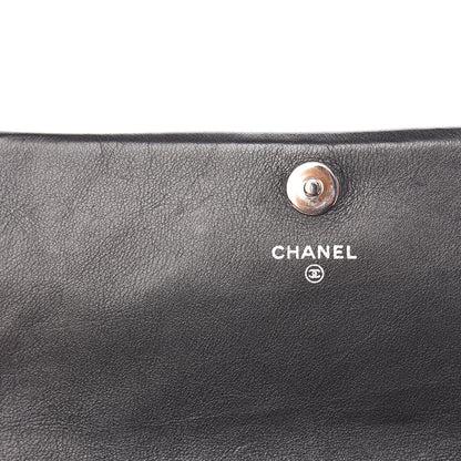 Chanel Patent Quilted Brilliant Wallet On Chain WOC Black 6 of 12
