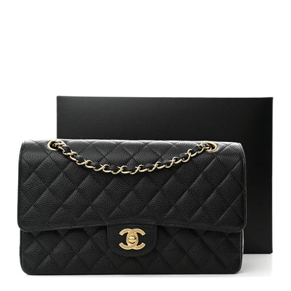 Chanel Caviar Quilted Medium Double Flap Black 11 of 11