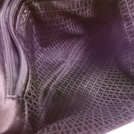 Leather Flap Cross Body Bag Black