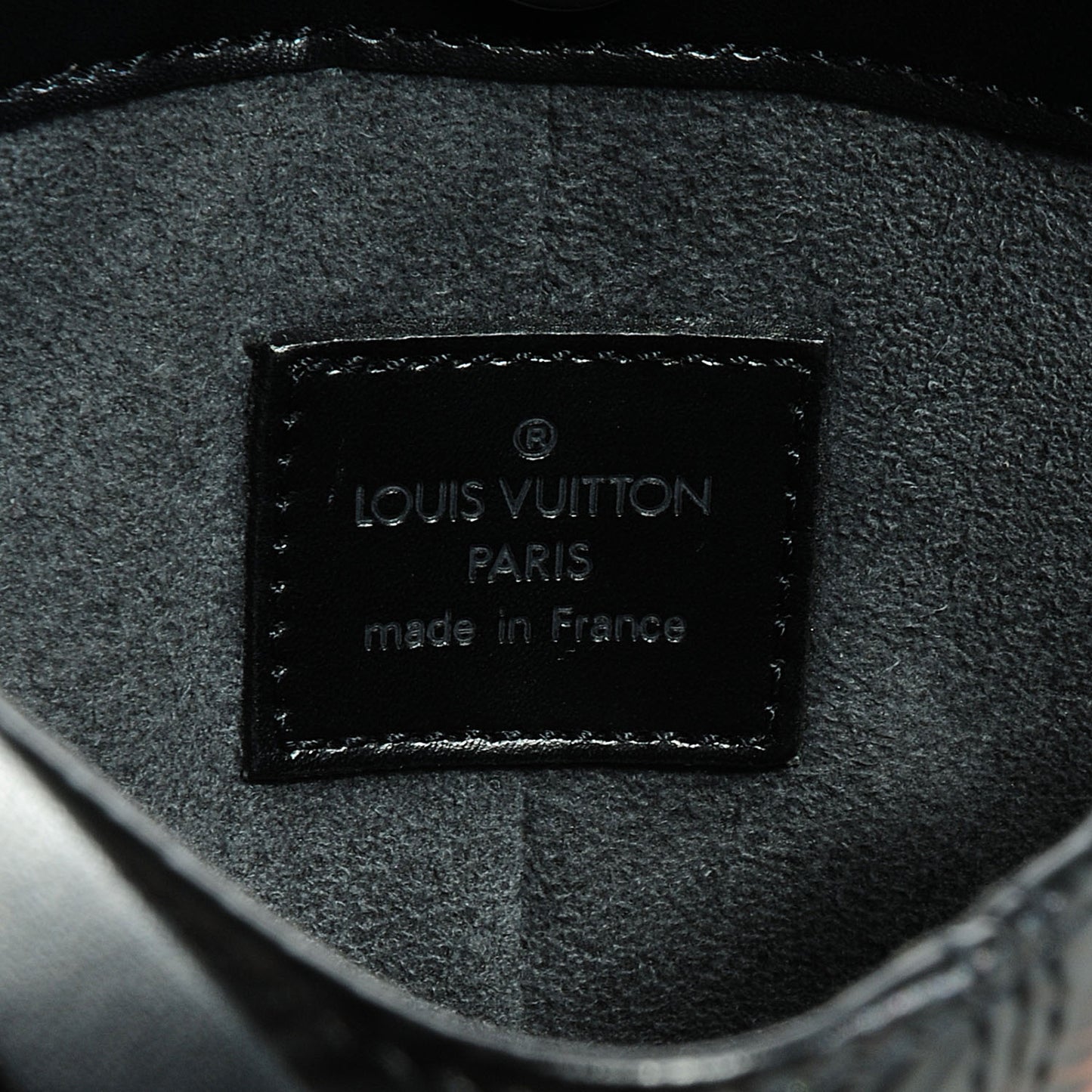 Epi Demi Lune Pochette Black