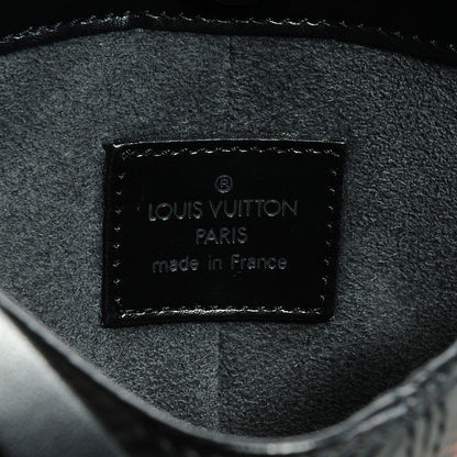 Louis Vuitton Epi Demi Lune Pochette Black 6 of 7