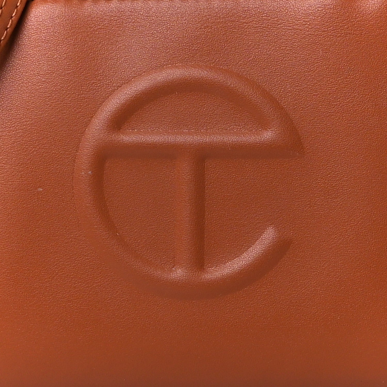 Telfar Vegan Leather Small Shopping Bag Tan 8 of 11