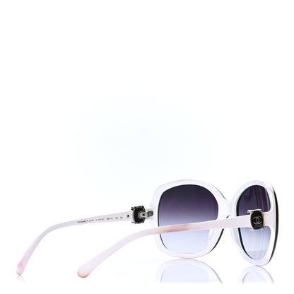 Chanel Acetate CC Sunglasses 5174 White 4 of 5