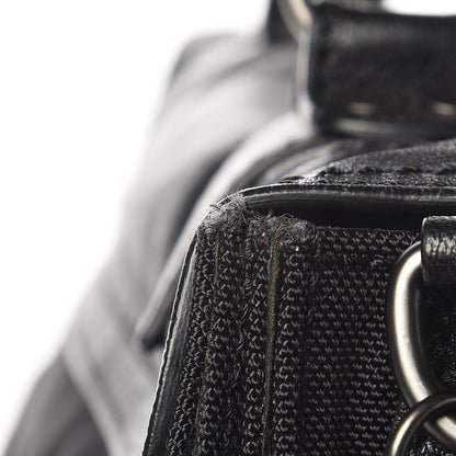 Proenza Schouler Lambskin Nylon Extra Large PS1 Satchel Black 15 of 17
