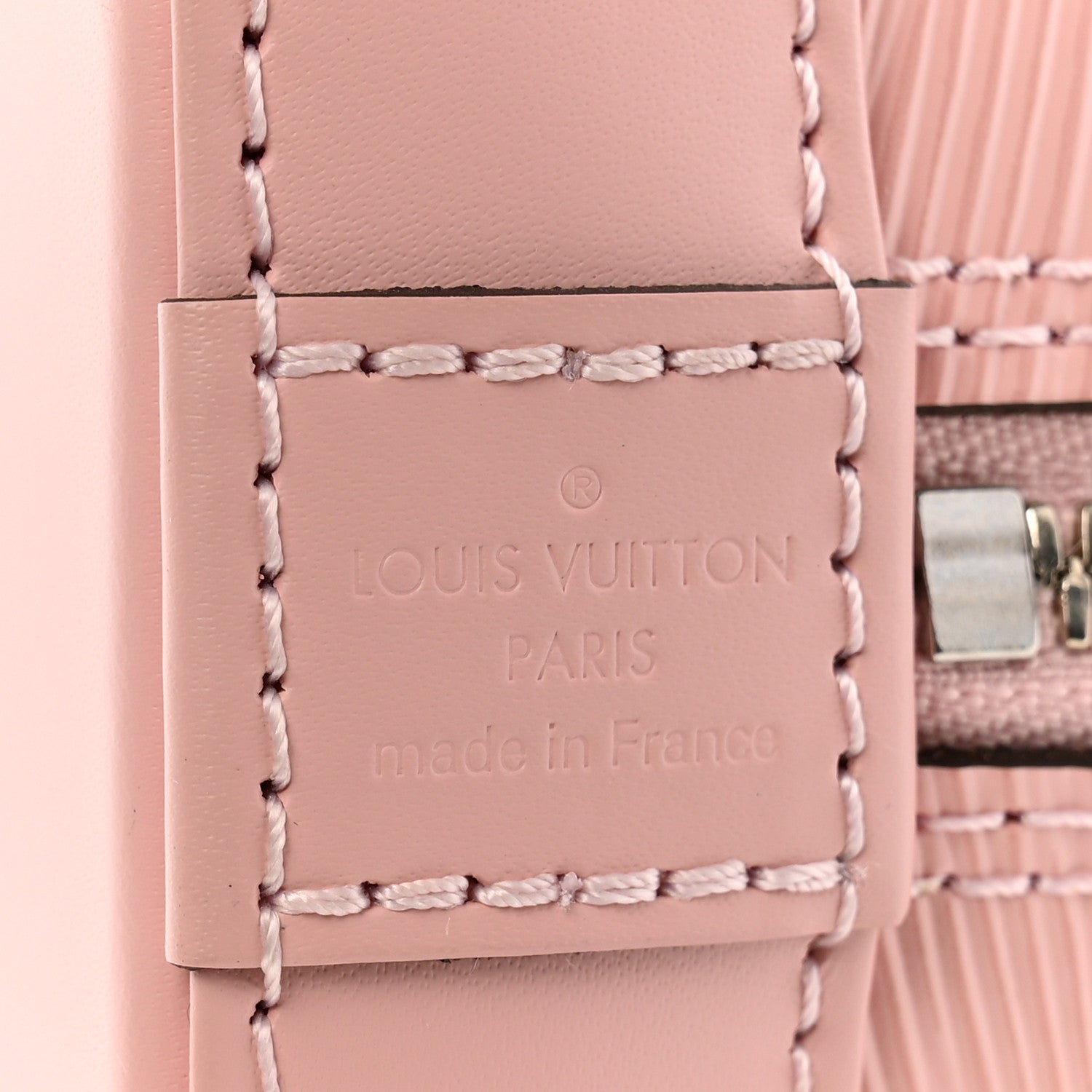 Louis Vuitton Epi Alma BB Rose Ballerine 6 of 12