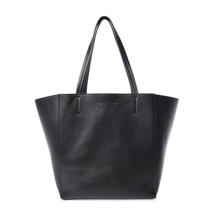 Celine Soft Grained Calfskin Medium Horizontal Cabas Phantom Black 1 of 19