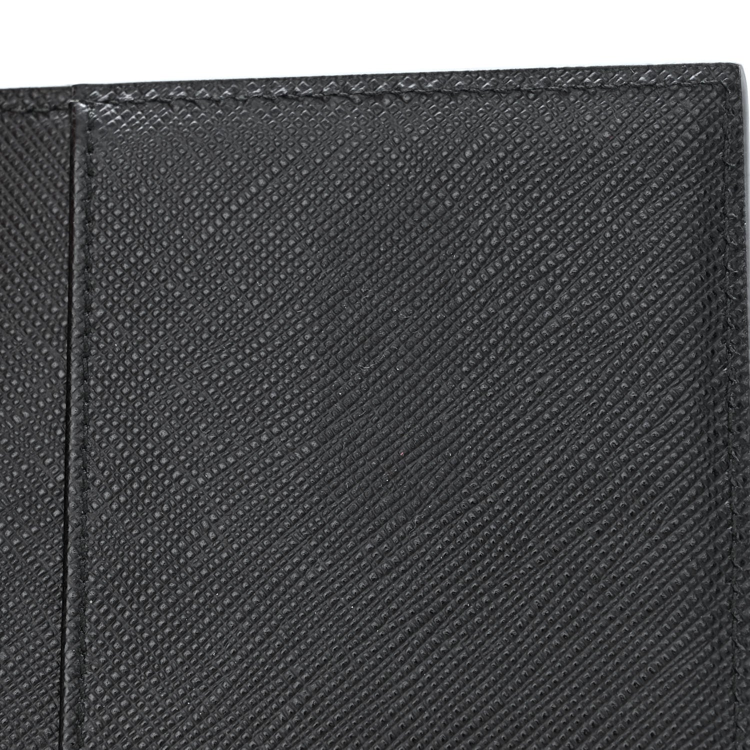 Prada Saffiano Triangle Banana Print Passport Holder Giallo Dis Banana 10 of 10
