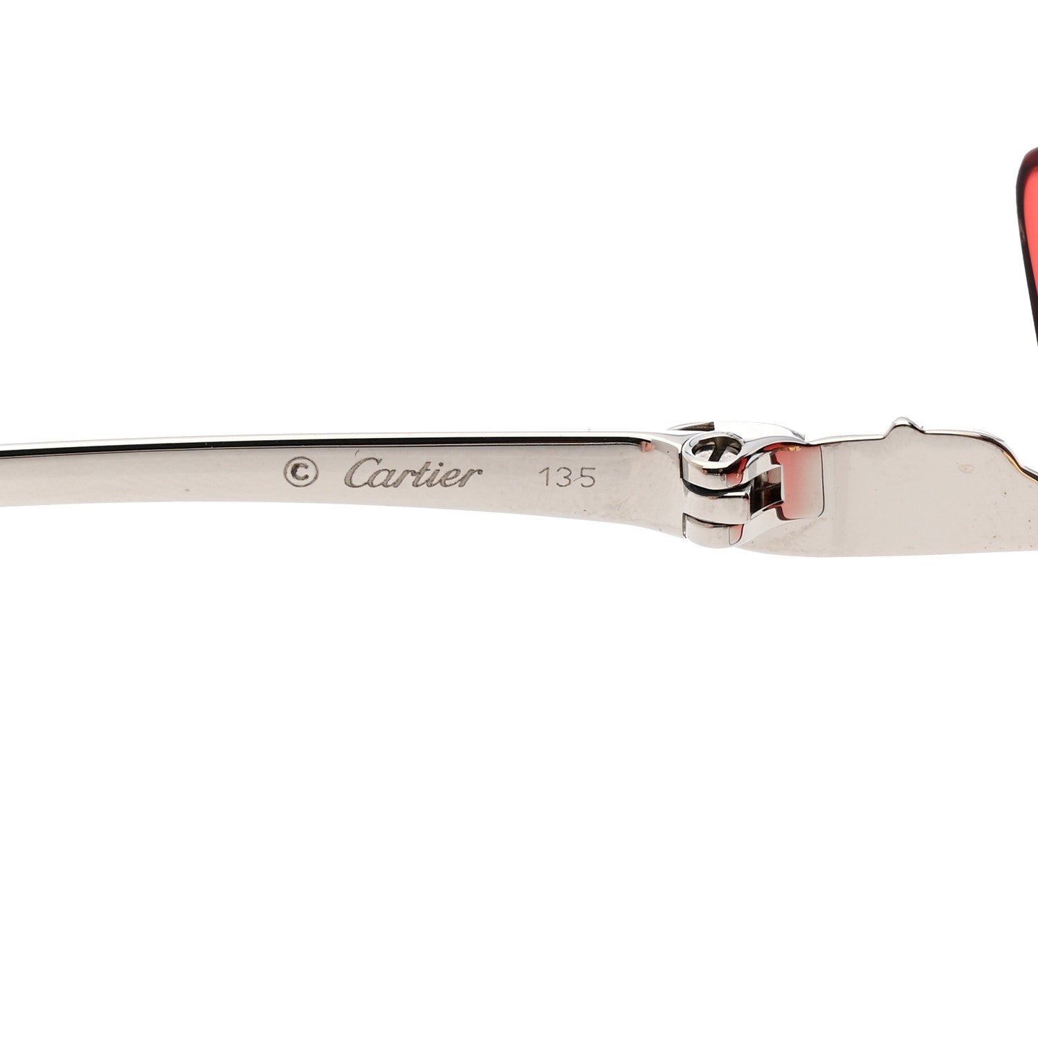 Cartier Metal 135 Sunglasses Pink 6 of 8