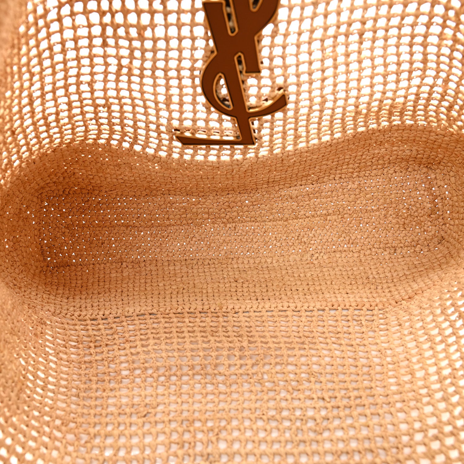 Saint Laurent Raffia Icare Shopping Tote Natural 6 of 11