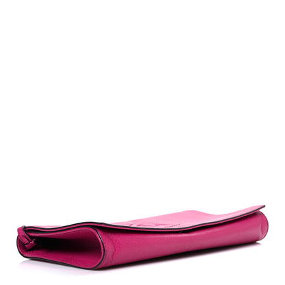 Gucci Pebbled Calfskin Medium Soho Clutch Bright Bouganville 4 of 7