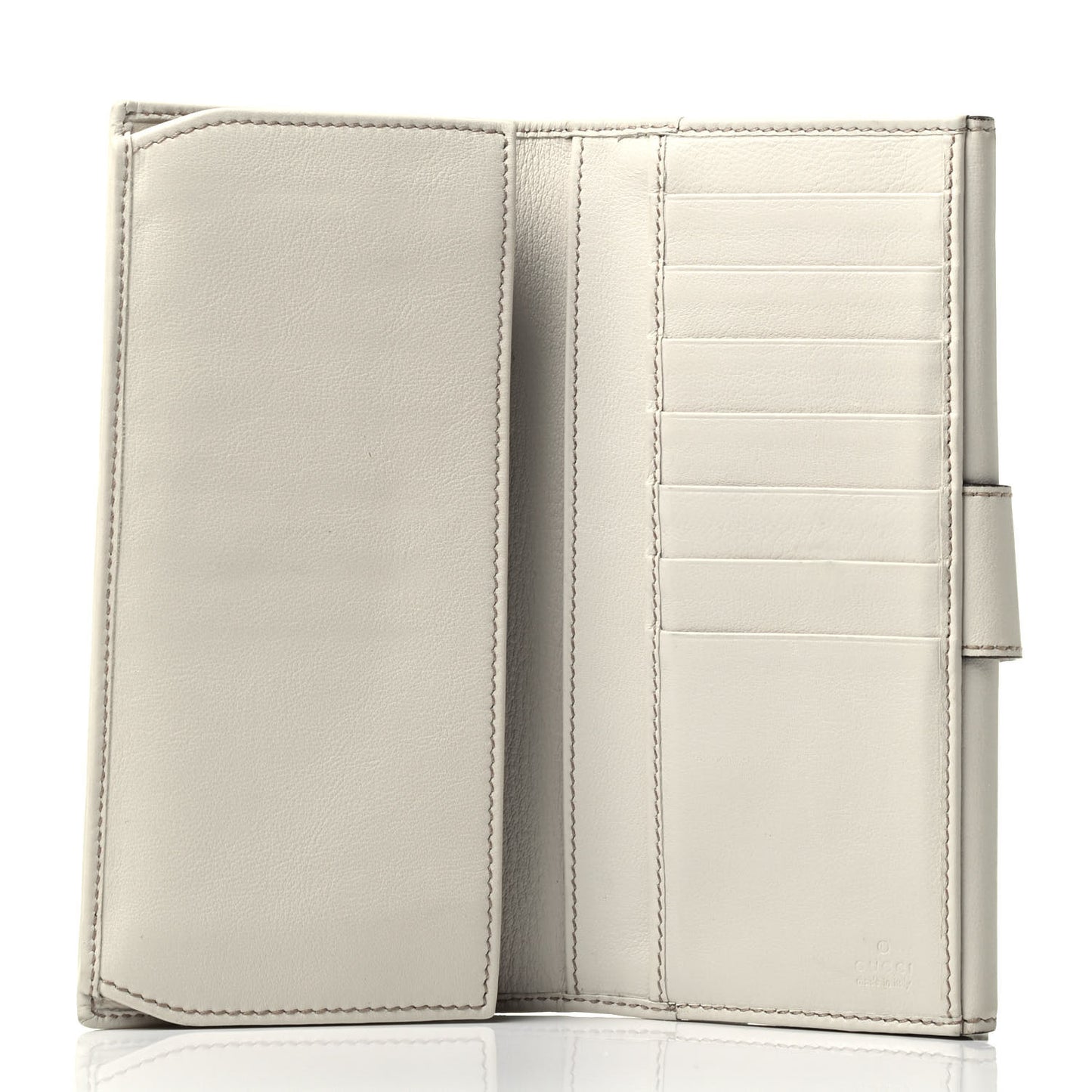 Monogram Heart Continental Wallet Off White