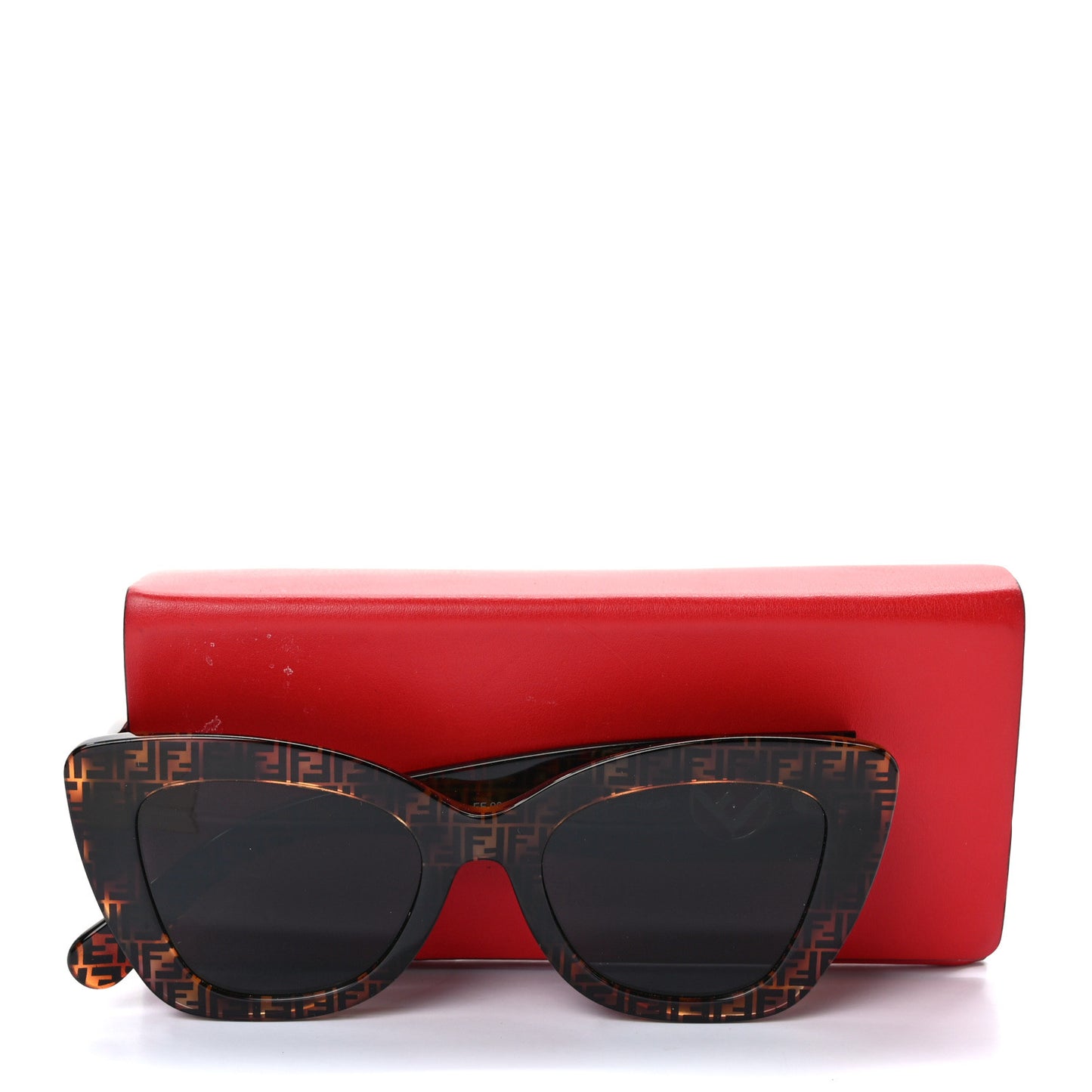 Acetate F is Fendi FF 51mm Cat Eye Sunglasses 0327/S Tortoise Camouflage