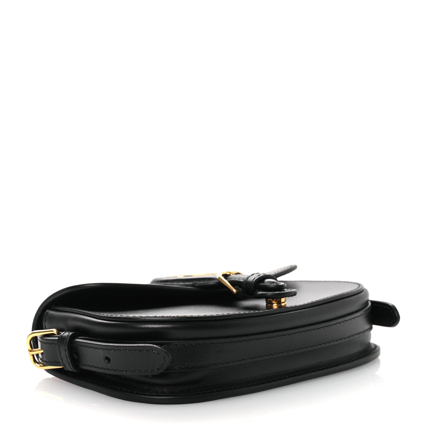 Box Calfskin Mini Bobby Bag Black