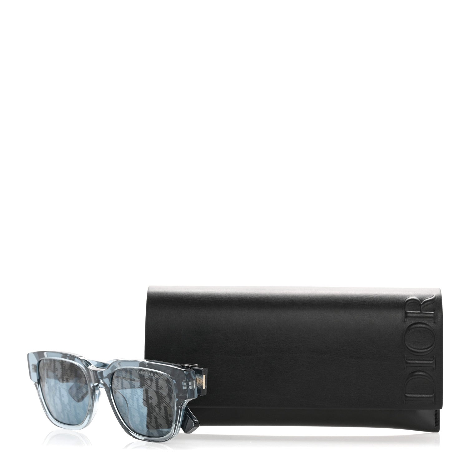 Christian Dior Acetate DiorOblique S11 Sunglasses Blue Silver 9 of 9
