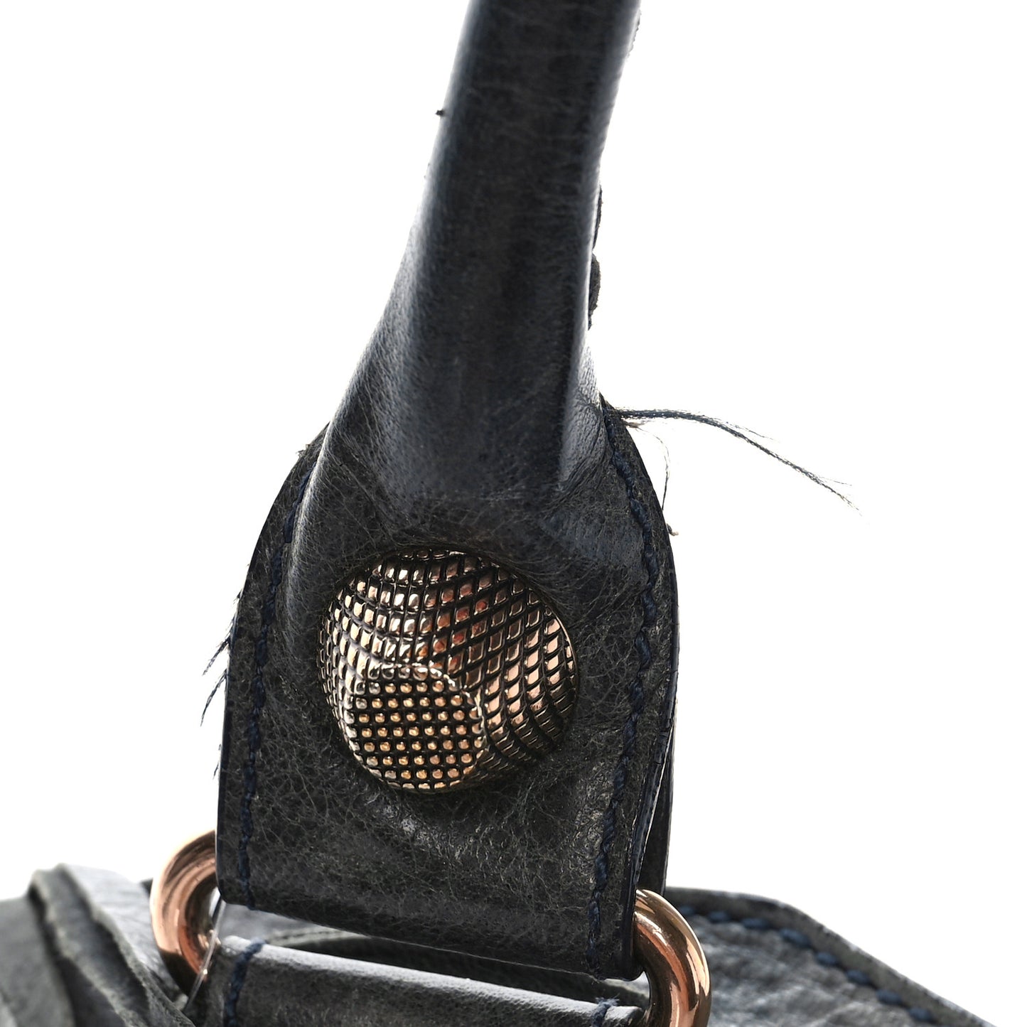 Agneau Giant 21 Rose Gold Hardware Part Time Anthracite