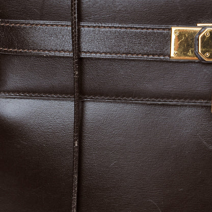 Hermes Box Kelly Sellier 32 Chocolate 28 of 30