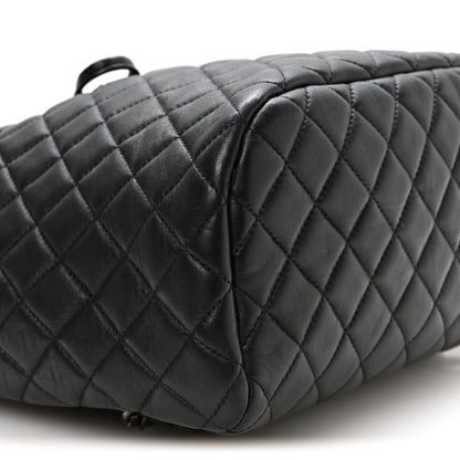 Chanel Lambskin Quilted Large Urban Spirit Backpack Black 8 of 9