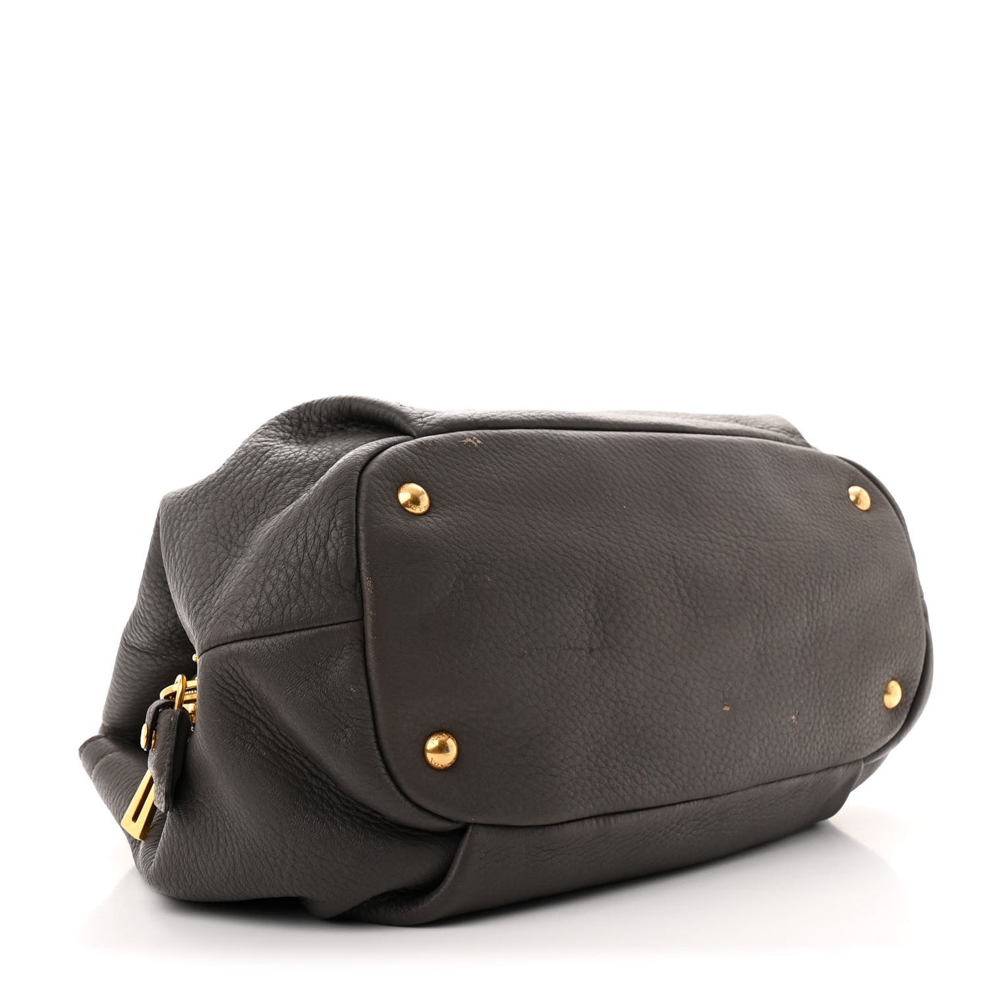 Cervo Deerskin Tote Grigio