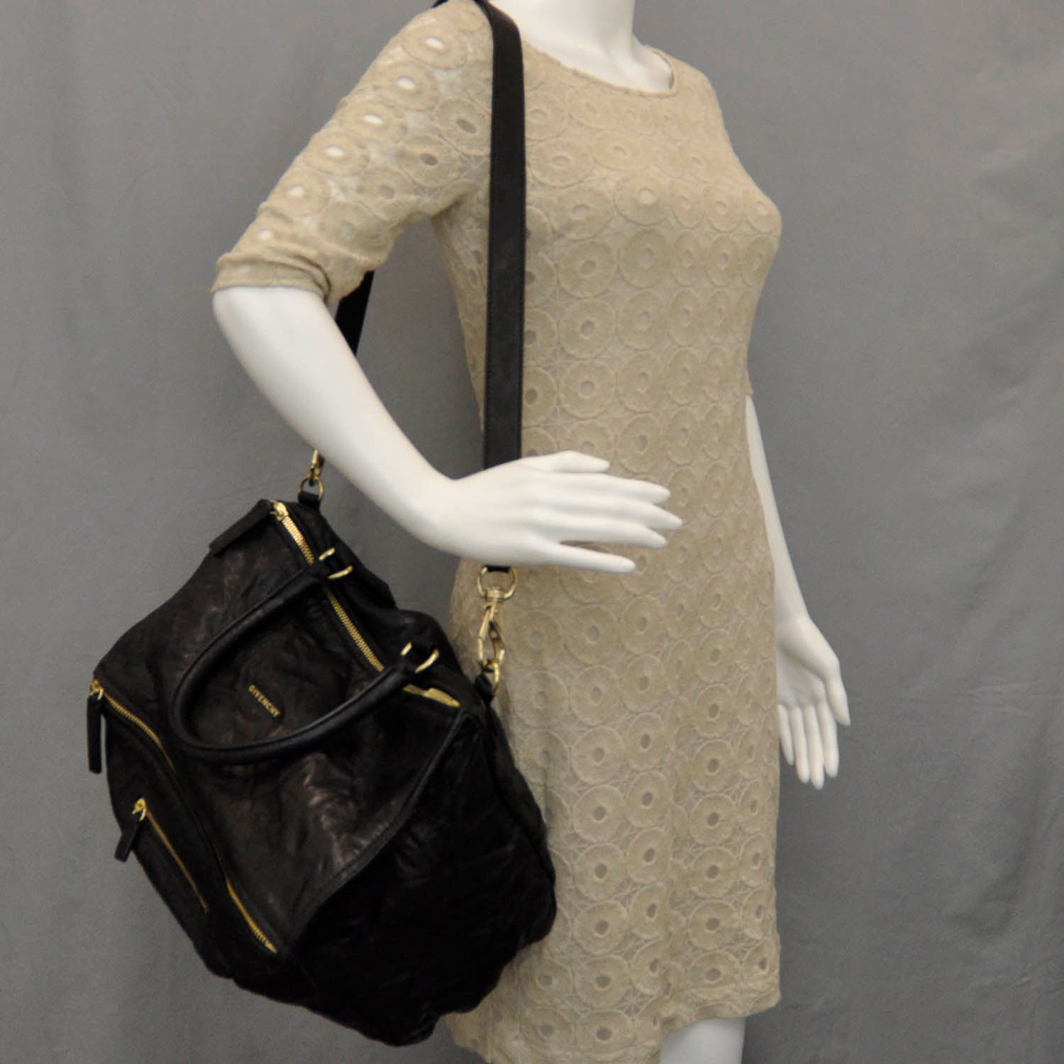 Givenchy Lambskin Large Pandora Black 2 of 8