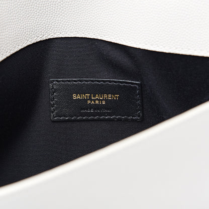 Saint Laurent Grain De Poudre Uptown Pouch Crema Soft 5 of 6