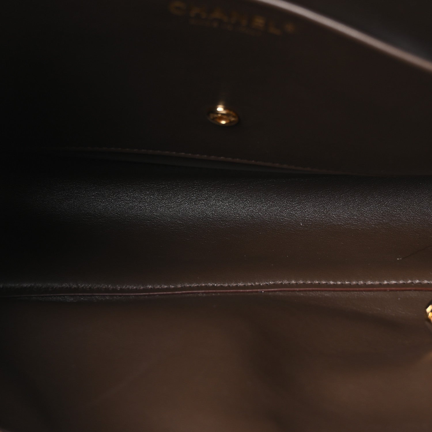 Chanel Suede Calfskin Small Souplissimo Maxi Flap Dark Brown 5 of 11