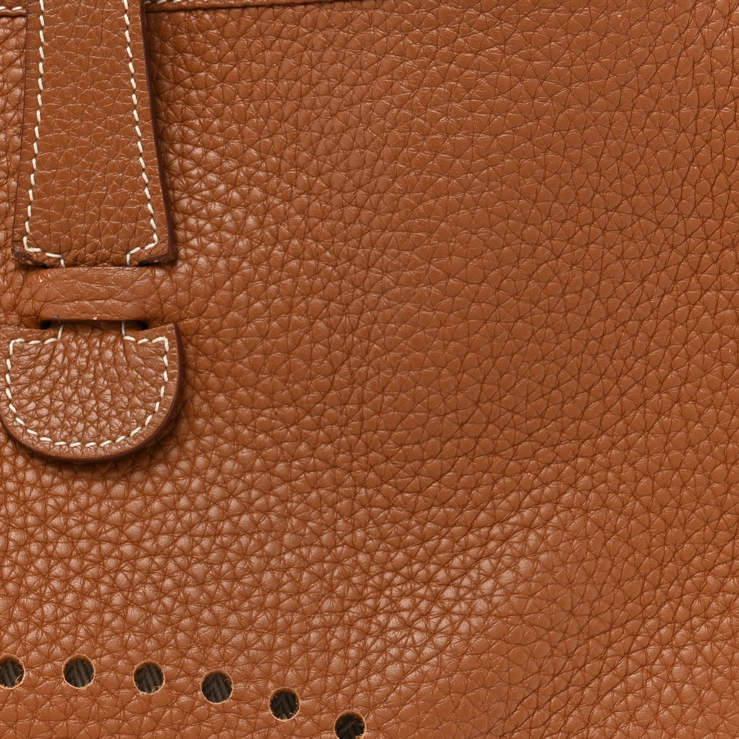 Hermes Taurillon Clemence Evelyne III GM Gold 8 of 15