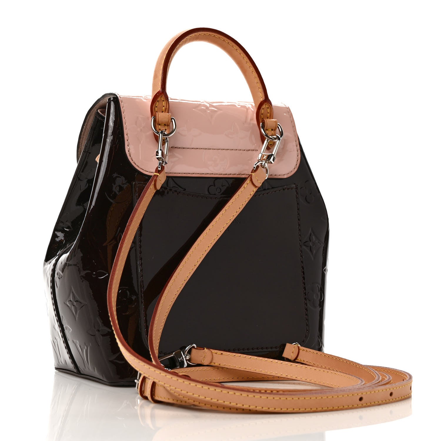 Louis Vuitton Vernis Hot Springs Backpack Rose Amarante 3 of 8