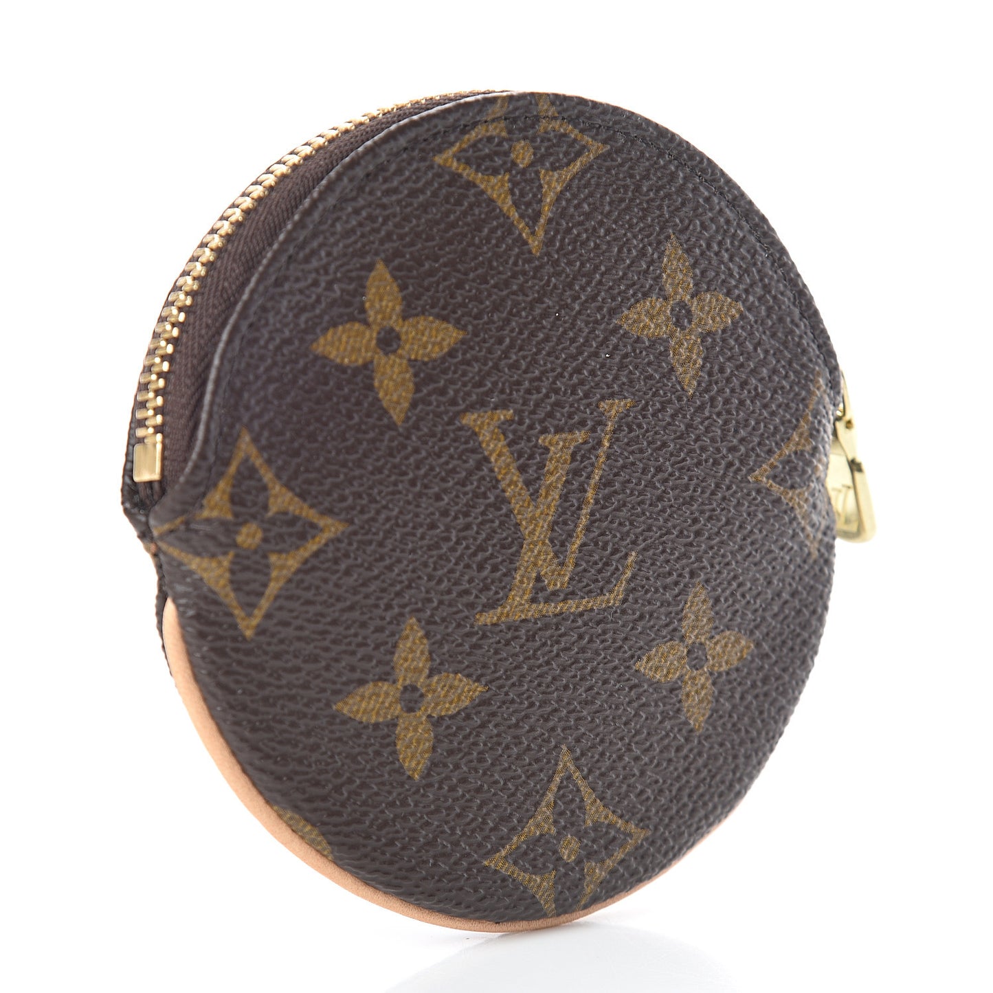 Monogram Round Coin Purse