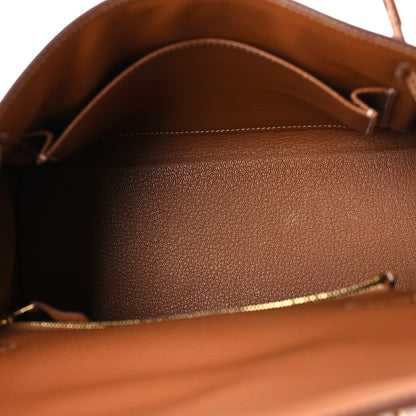 Hermes Togo Kelly Retourne 25 Gold 5 of 13