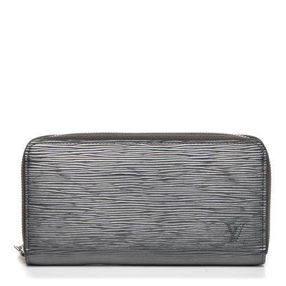 Louis Vuitton Epi Zippy Wallet Anthracite Nacre 1 of 7