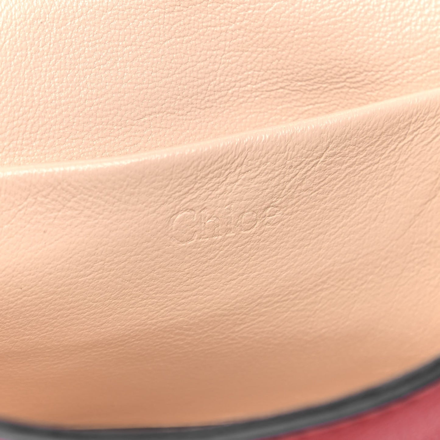 Goatskin Small Elsie Shoulder Bag Red