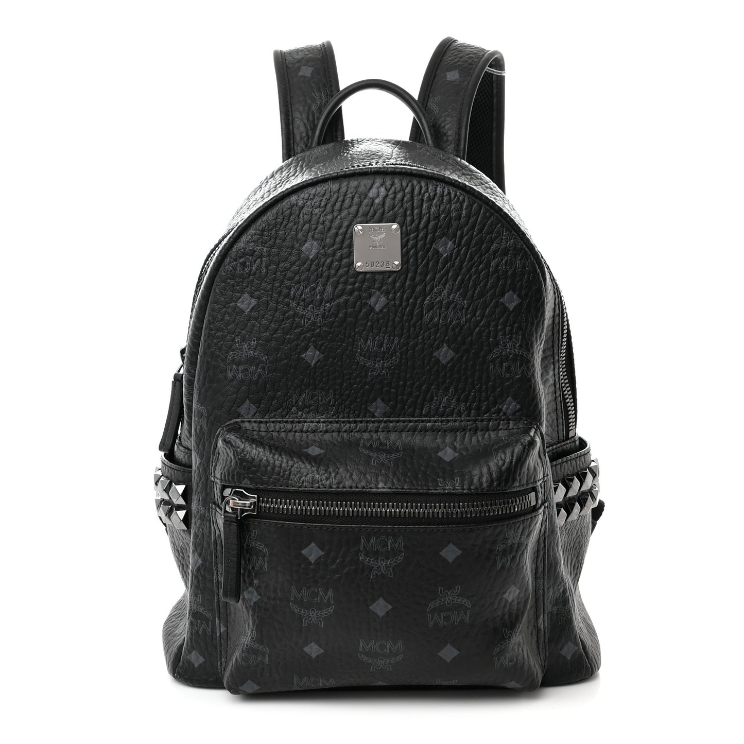 Visetos Small Side Stud Stark Backpack Black