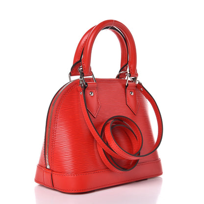Louis Vuitton Epi Alma BB Coquelicot 3 of 8