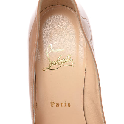Christian Louboutin Patent Bianca 140 Pumps 36.5 Nude 7 of 11