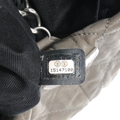 Chanel Iridescent Calfskin VIP Shopping Tote Grey 7 of 7