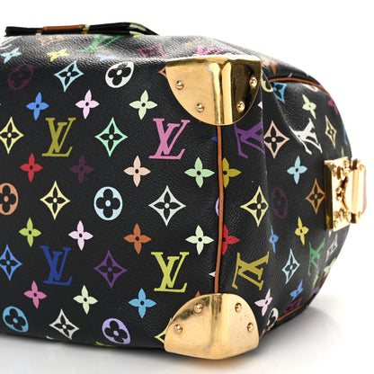 Louis Vuitton Monogram Multicolor Speedy 30 Black 9 of 10