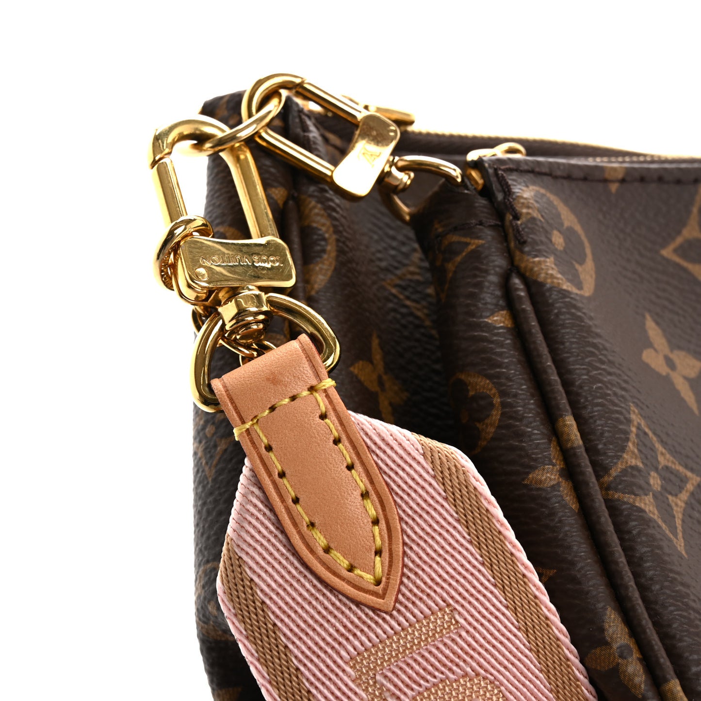 Monogram Multi Pochette Accessories Rose Clair