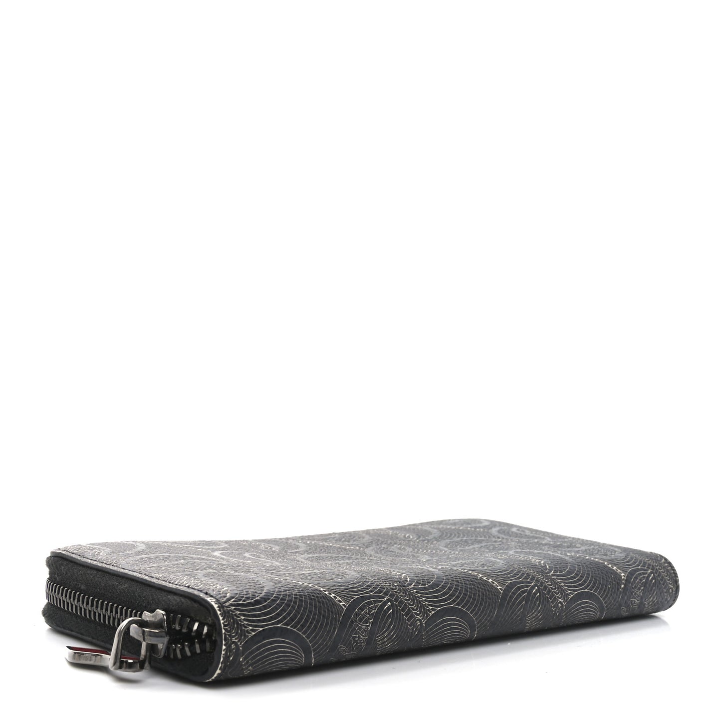 CL Canvas Zip Around Wallet Black