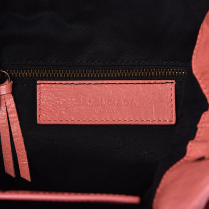 Balenciaga Agneau Classic Hardware Mini Pompon Rose Azalee 7 of 11