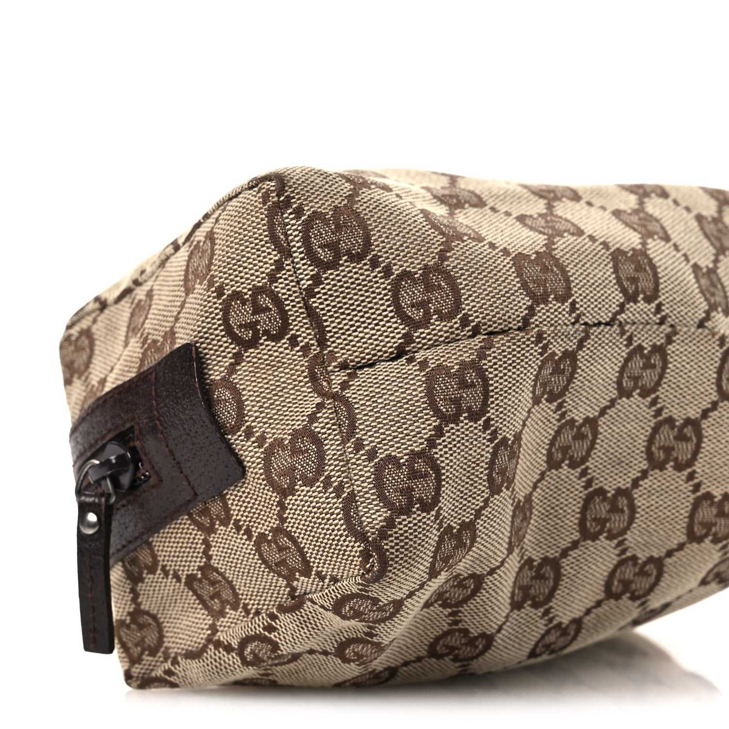 Gucci Monogram Large Cosmetic Case Brown 9 of 12