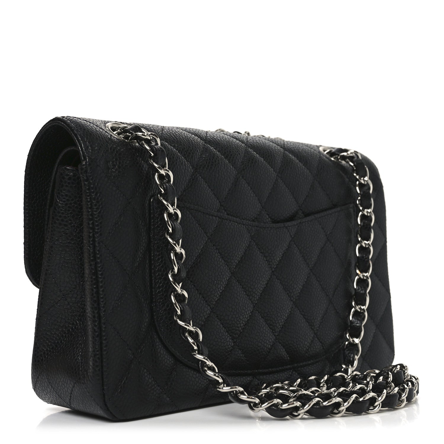 Chanel Caviar Quilted Small Double Flap Black 3 of 10