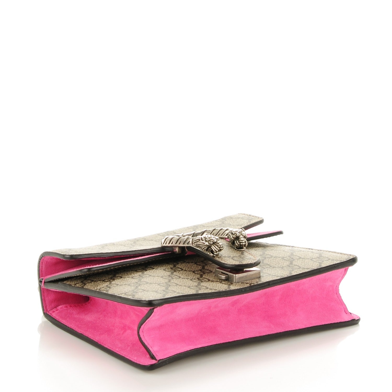 Gucci GG Supreme Monogram Mini Dionysus Shoulder Bag Pink 4 of 7