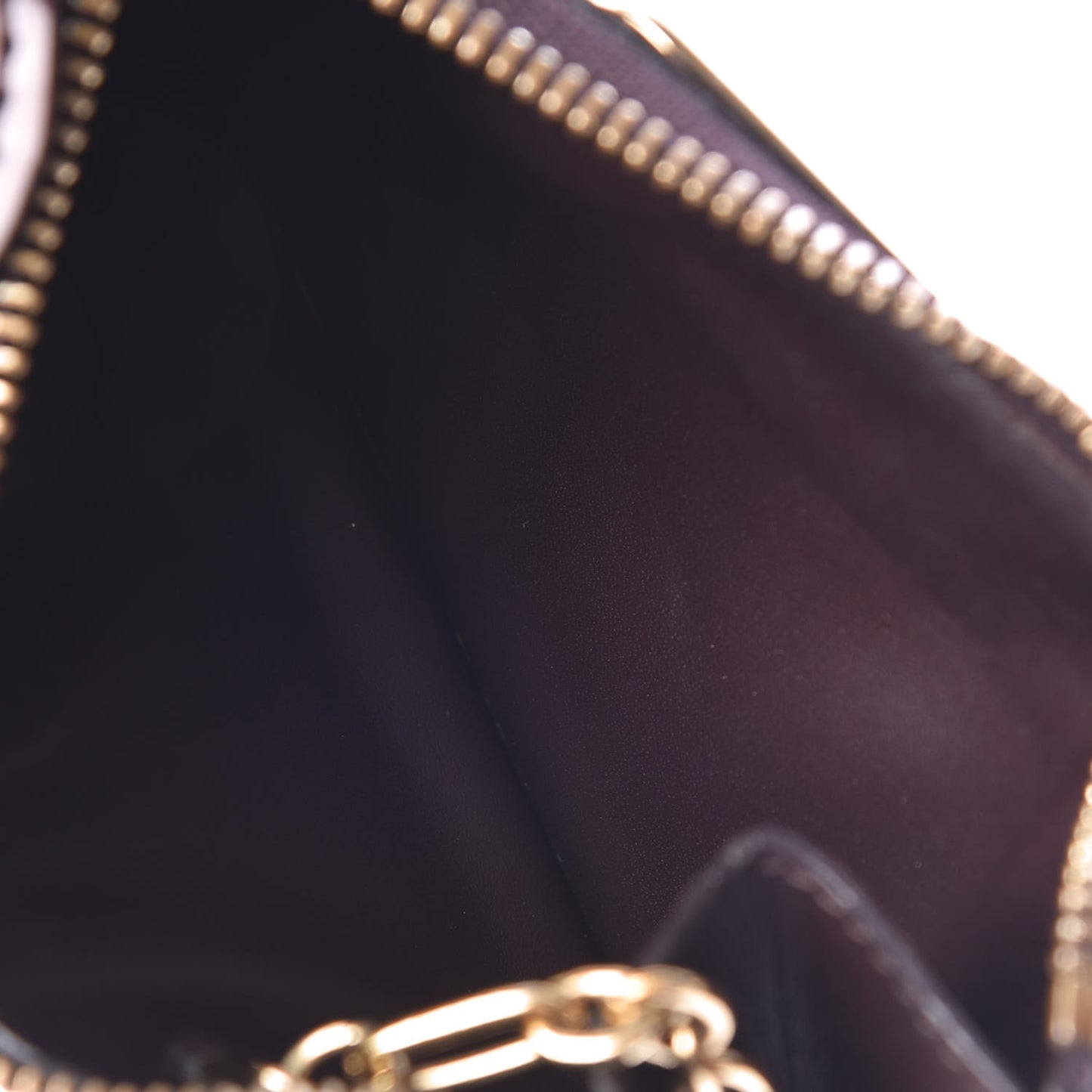 Vernis Key Pouch Amarante